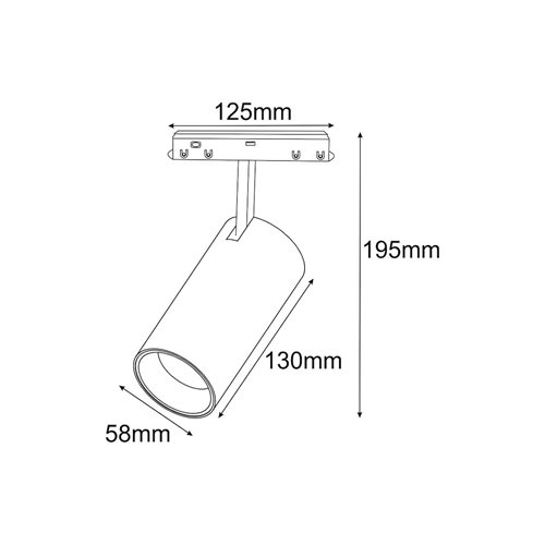 Reflektor magnetyczny Spotlight Osram 5Y 20W 4000K