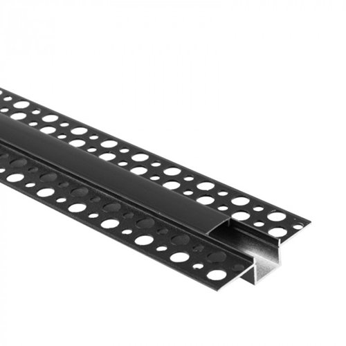 Profil LED GK GP-Single czarny z czarnym kloszem 2m