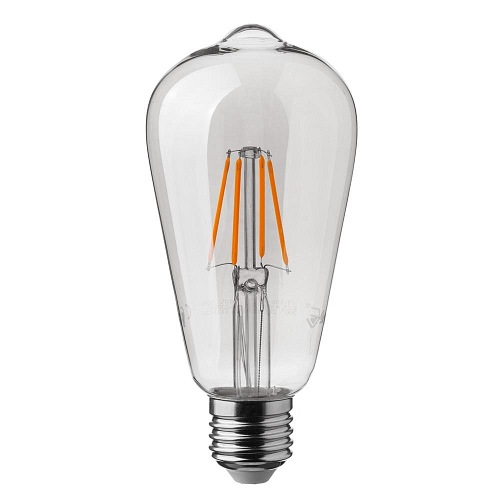 Żarówka LED V-TAC 4W E27 Filament ST64 350lm VT-2105D 2700K 490lm