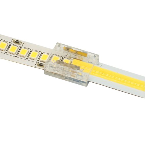 Złączka prosta zaciskowa do taśmy LED COB 10mm