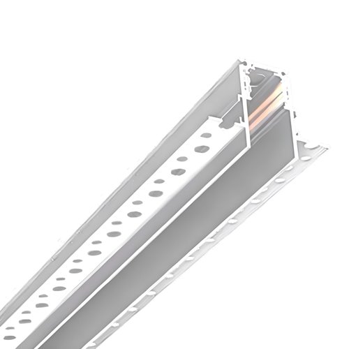 Szyna magnetyczna F-LINE gips-karton 12,5mm biała - 2 metry