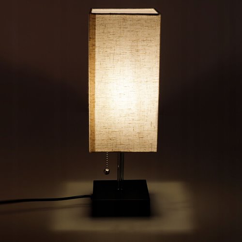 Lampka biurkowa Monte 1xE27 z gniazdami USB