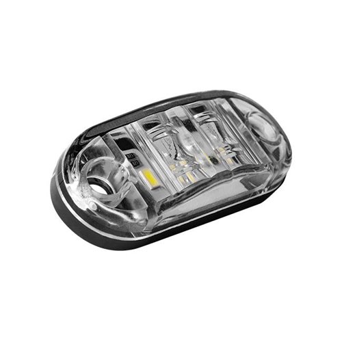 Lampa obrysowa LED 12-24V 2,5W 2xSMD biała