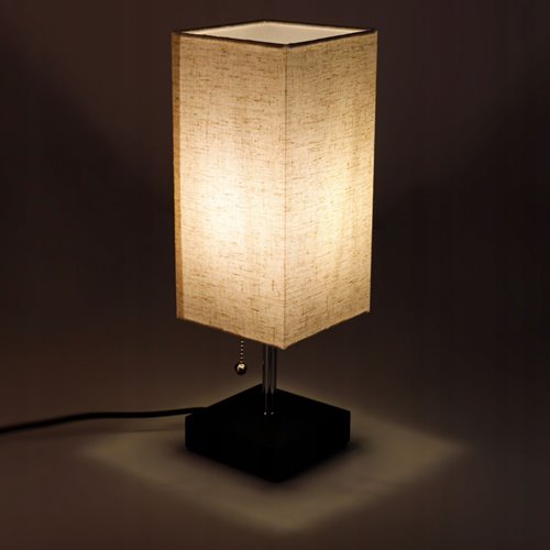 Lampka biurkowa Monte 1xE27 z gniazdami USB