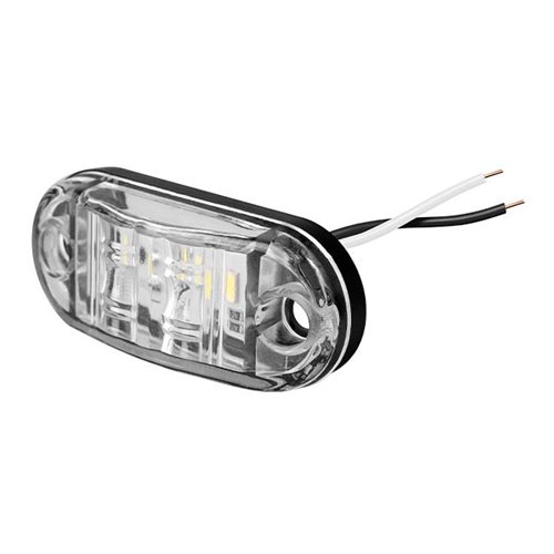 Lampa obrysowa LED 12-24V 2,5W 2xSMD biała