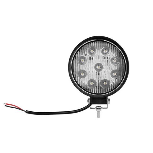 Lampa robocza LED okrągła 10-30V 27W 9xLED 3510lm