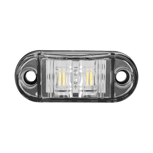 Lampa obrysowa LED 12-24V 2,5W 2xSMD biała