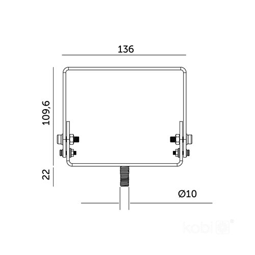 Uchwyt do lampy High Bay Anica 100W