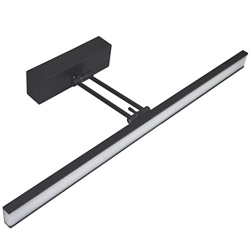 Lampa nad lustro łazienkowa Blake czarna 12W 49cm 4000K