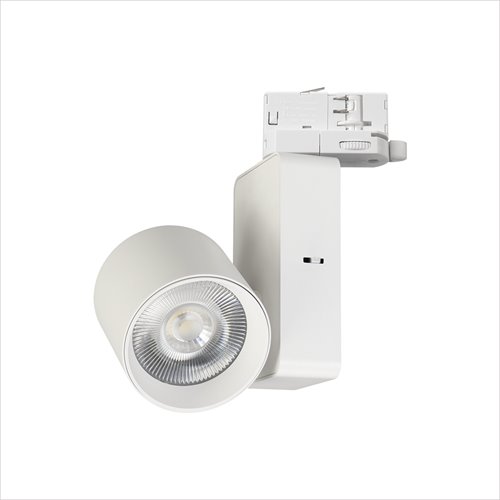 Reflektor szynowy LED 3-fazowy 25W 3000K-4000K biały