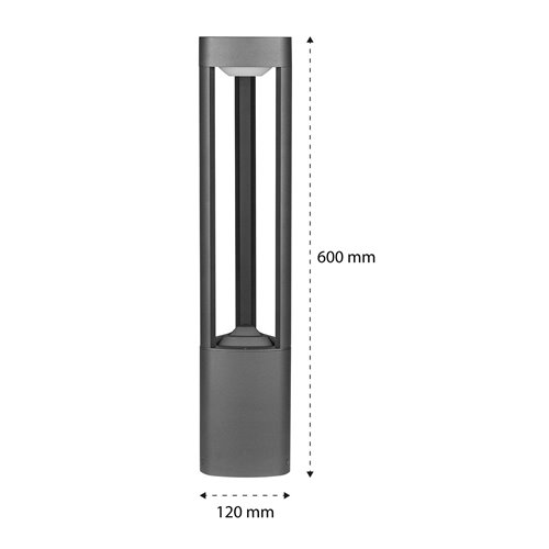 Lampa ogrodowa stojąca 1xGX53 Arto 60cm