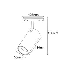 Reflektor magnetyczny Spotlight Osram 5Y 20W 4000K