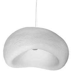 Lampa wisząca Ostia 1xE27 70cm imitacja kamienia