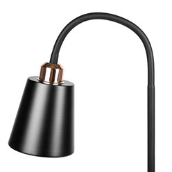 Lampa podłogowa 1xE27 Gueno 155cm czarno-złota