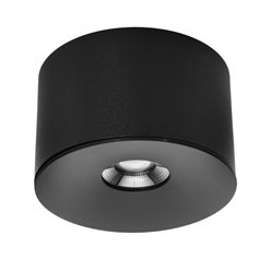 Spot sufitowy LED COB CRI90 10W 4000K czarny IP44