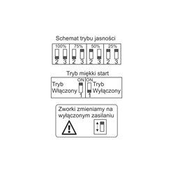 Zasilacz LED 24V Slim Pro 300W regulowany Soft Start