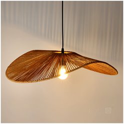 Lampa wisząca Boho Verona 1xE27 ze sznurka jutowego