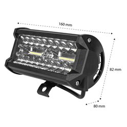 Lampa robocza LED 10-30V Off-Road Epistar 120W 9600lm