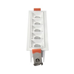 Lampa liniowa LED 20W K/G biała - ciepła