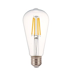 Żarówka LED V-TAC 4W E27 Filament ST64 350lm VT-2105D 2700K 490lm