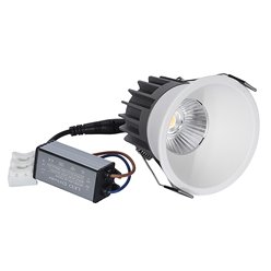 Oprawa LED Downlight biała IP44 6W 540lm CRI90 neutralna