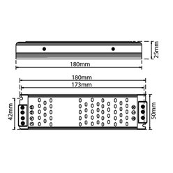 Zasilacz LED 48V 200W 4A modułowy Slim