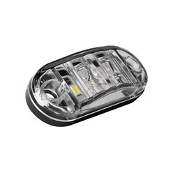 Lampa obrysowa LED 12-24V 2,5W 2xSMD biała