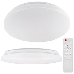 Plafon LED CCT 72W 40cm z pilotem Bluetooth