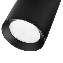 Lampa sufitowa listwa z reflektorami Tira 3xGU10 czarny