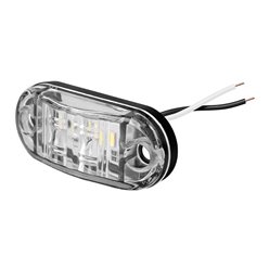 Lampa obrysowa LED 12-24V 2,5W 2xSMD biała