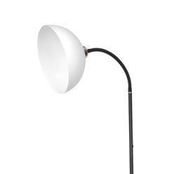 Lampa podłogowa 1xE27 130-170cm Zack czarna