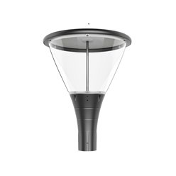 Lampa parkowa LED Nolina 60W 9000lm 4000K czarna