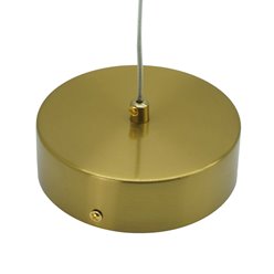 Lampa wiszące kule LED 39cm Amelia 30W - złota