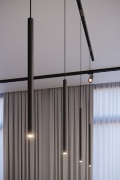 Lampa szynowa wisząca PASTELO biała 4,5W G9 4000K