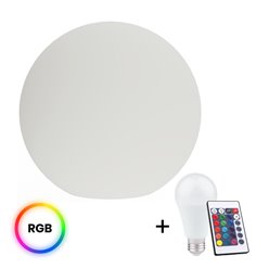 Kula ogrodowa LED RGB 10W 40cm z pilotem