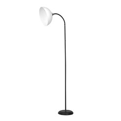 Lampa podłogowa 1xE27 130-170cm Zack czarna