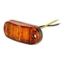 Lampa obrysowa LED 12-24V 2,5W 2xSMD pomarańczowa