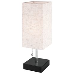 Lampka biurkowa Monte 1xE27 z gniazdami USB