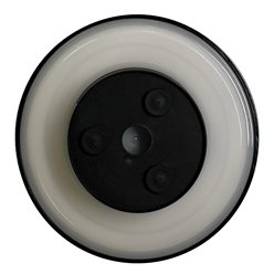 Kinkiet ścienny okrągły Disk 18cm 12W IP65 CCT