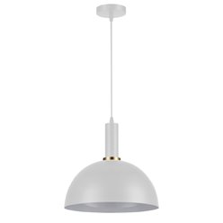 Lampa wisząca 1xE27 Gueno z białym kloszem